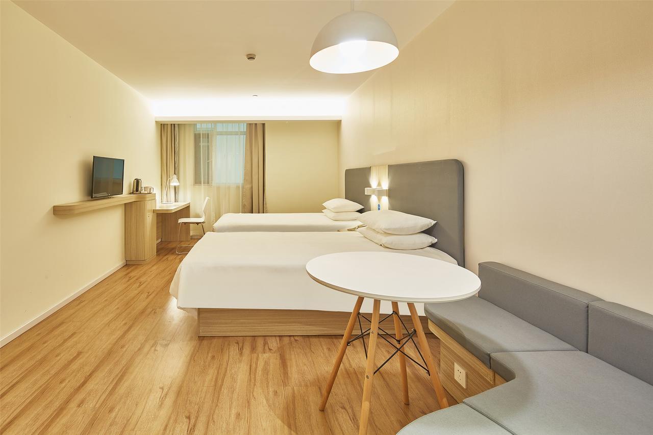 Hanting Hotel Shanghai People'S Square Dagu Road Exterior foto