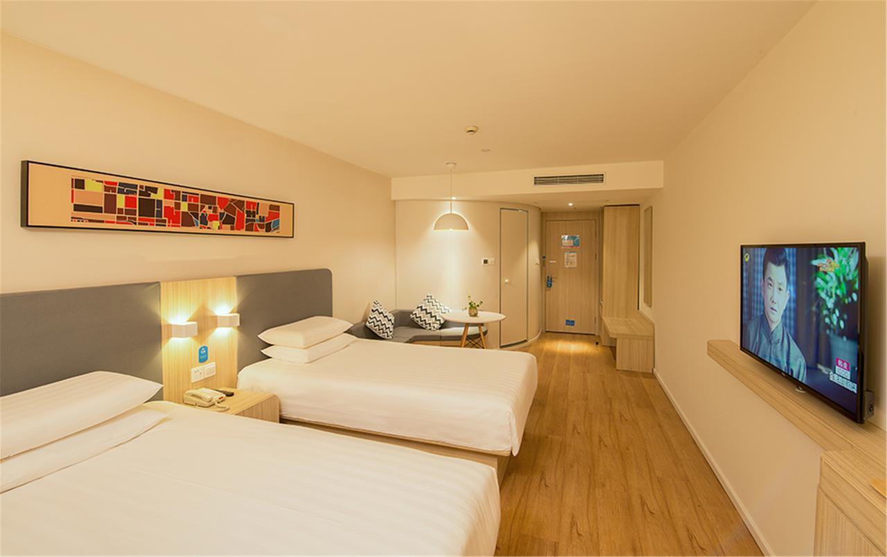 Hanting Hotel Shanghai People'S Square Dagu Road Exterior foto
